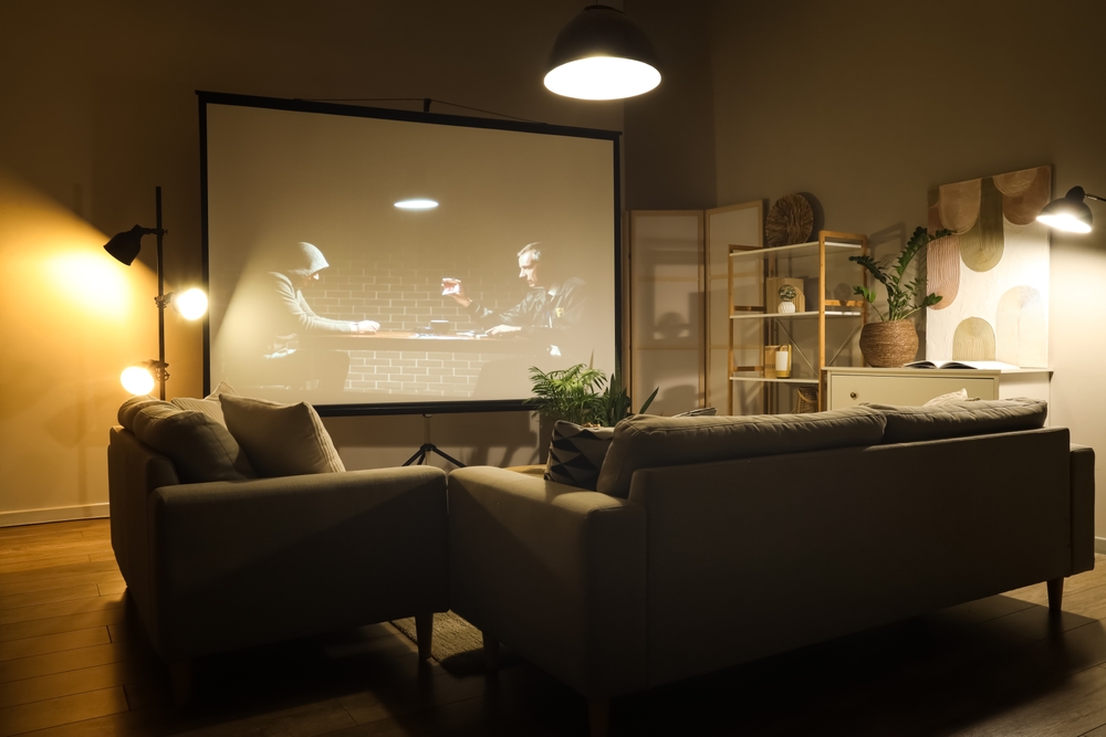 What’s the best way to hide speakers and screens when they’re not in use