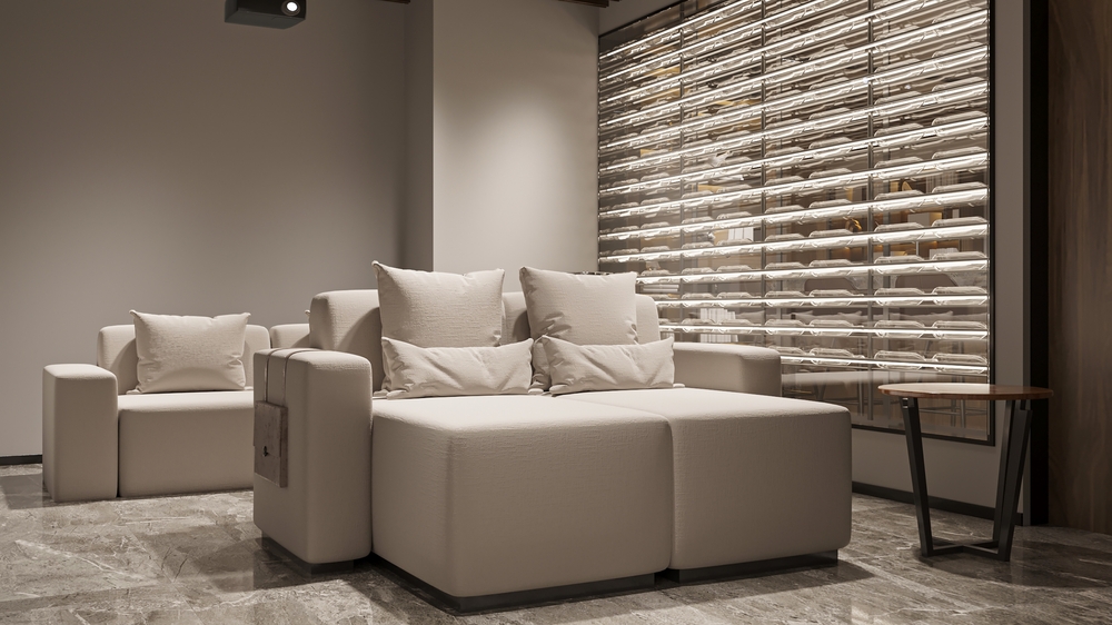 Is leather a good choice for home theater seating in Florida