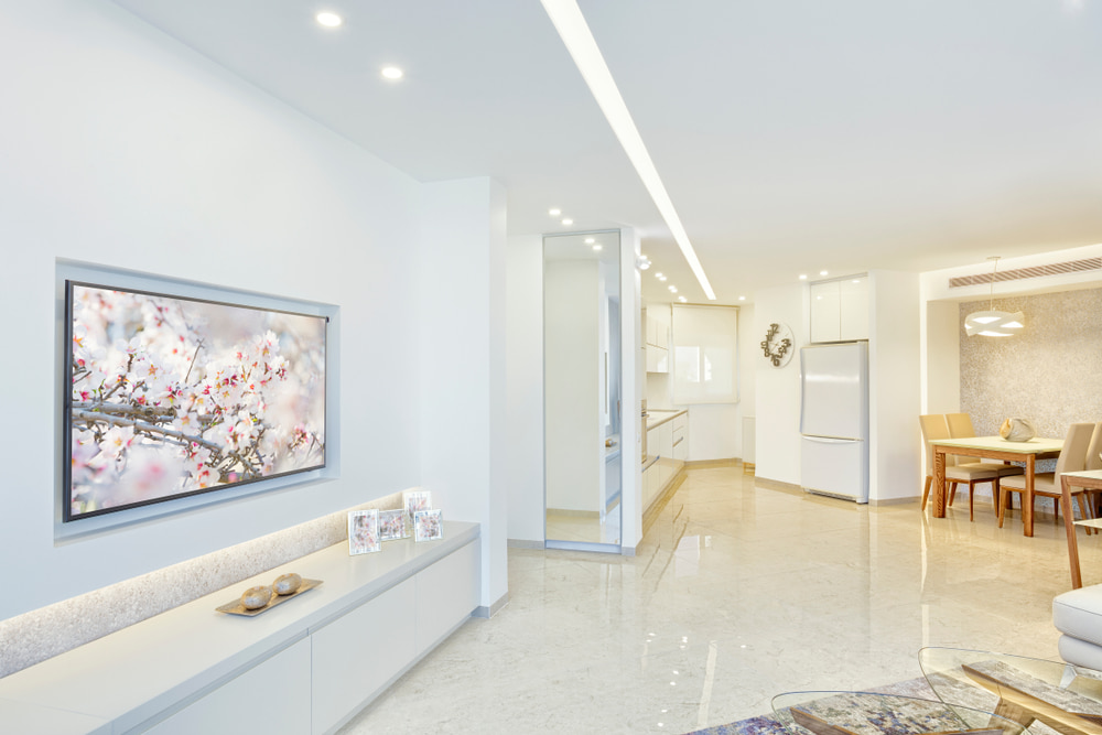 mirror TV installation tips