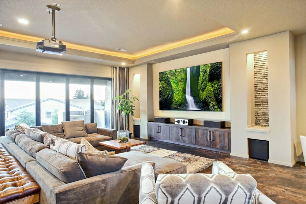 How can lighting & shades improve a media room